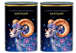 Bonton Коза 2027 год КРЕПКИЙ черный чай 100 г х 2 шт