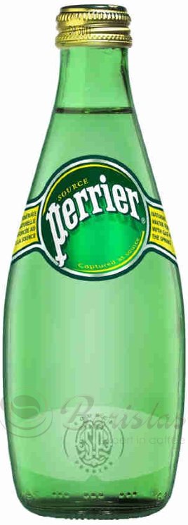 Perrier 0.33л вода газированная минеральная стеклянная бутылка
