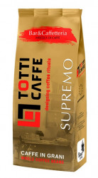 Totti Supremo 1кг кофе в зернах пакет 90% арабика 10% робуста