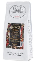 Compagnia Dell'Arabica Kenya AA Washed Intenso кофе в зернах 500г пакет
