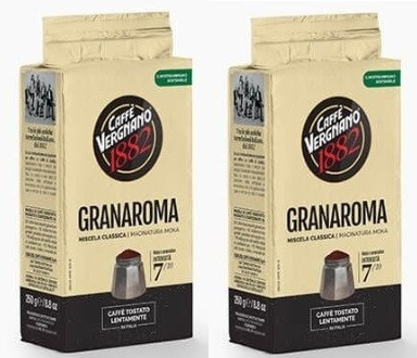 Vergnano Gran Aroma Кофе молотый 250 г (2 штуки)
