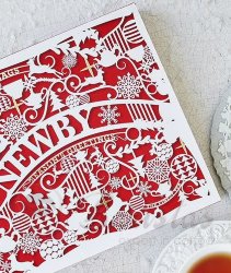 Newby Праздничный подарочный набор чая в пакетиках 72г (красный)