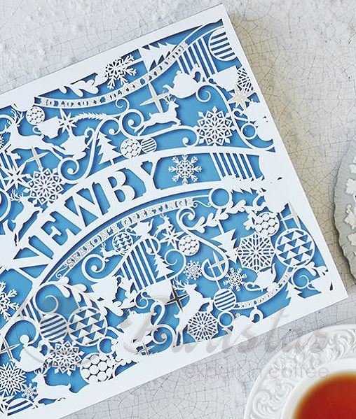Newby Праздничный подарочный набор чая в пирамидках 50г (синий)