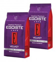 Egoiste Velvet кофе молотый 200 грамм 2 штуки