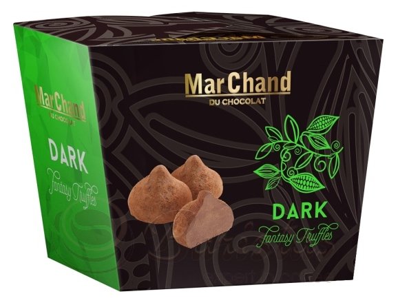 MarChand Truffles Dark 200г трюфели шоколадные подарочная упаковка