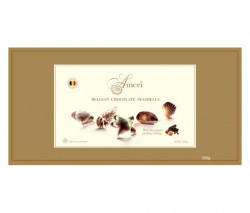 Ameri Золотая упаковка 500г конфеты шоколадные морские ракушки