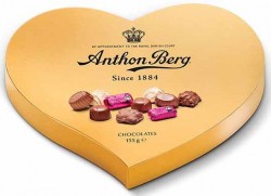 Anthon Berg Сердце 155г ассорти шоколадных конфет