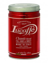 Кофе молотый Lucaffe Classic blend Romeo 250г ж/б 80/20
