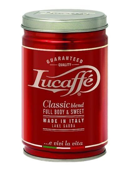 Кофе молотый Lucaffe Classic blend Romeo 250г ж/б 80/20
