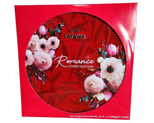Tatawa Romance / Романс печенье сдобное 600 г ж/б
