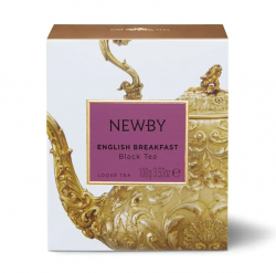 Newby English Breakfast черный чай картонная упаковка 100 г