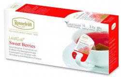 Ronnefeldt Leaf Cup Sweet Berries / Сладкие ягоды фруктовый чай 3,2 г х 15 шт (упак 2 шт)
