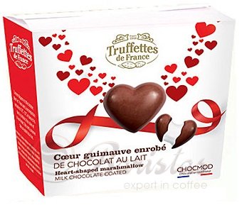 Chocmod Зефир Сердечки в сундучке  200г в молочном шоколаде
