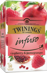 Twinings Infuso Raspberry Pomegranate  2г x 20пак чай фруктовый