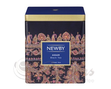 Newby Ассам черный чай жестяная банка 125 г