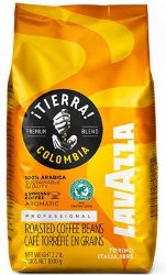 Lavazza Tierra Colombia кофе в зернах 1кг пакет 100% арабика