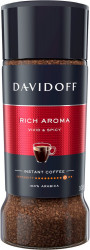 Davidoff Rich Aroma кофе растворимый 100г ст/б