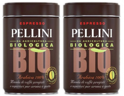 Pellini Biologica кофе молотый 250г ж/б арабика 100% (упаковка 2 шт)