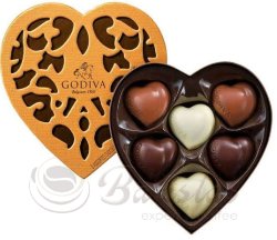 Godiva пралине Gold Collection Сердце подарочная упаковка