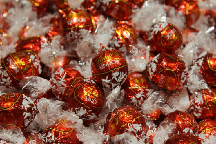 Lindt Lindor Молочный шоколад 1 кг коробка