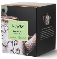 Newby Дарджилинг черный чай картонная упаковка 100 г