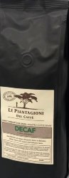 Le Piantagioni del Caffe Decaf кофе в зернах без кофеина 500г арабика 100% пакет