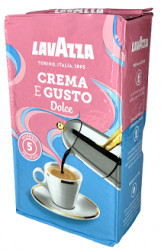 Lavazza Crema Gusto Dolce кофе молотый 250г в/у