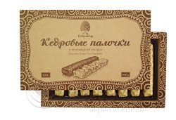 Сибирский Кедр Кедровые палочки в шоколадной глазури 190г