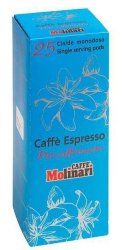 Molinari Decaffeinato 7г X 25шт кофе порционный чалды