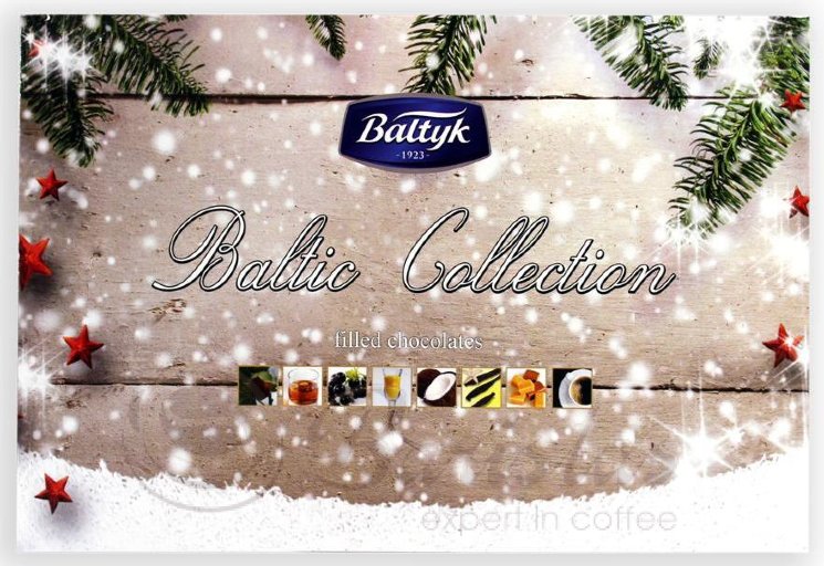 Baltik Collection 125г конфеты шоколадные с алкогольной начинкой