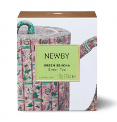 Newby Зеленая Сенча зеленый чай картонная упаковка 100 г