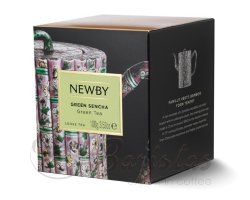 Newby Зеленая Сенча зеленый чай картонная упаковка 100 г