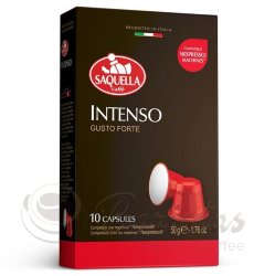 Saquella Intenso кофе молотый в капсулах 10шт х 5г