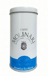 Molinari Decaffeinato кофе молотый 250 г без кофеина ж/б