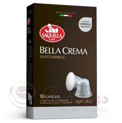Saquella Bella Crema кофе молотый в капсулах 10шт х 5г