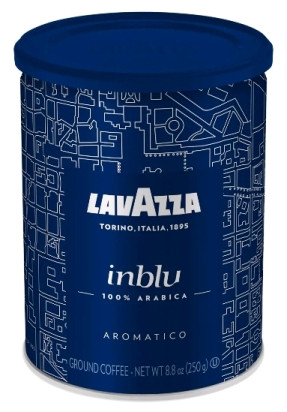 Lavazza In Blu кофе молотый 250г ж/б 3303 синяя банка