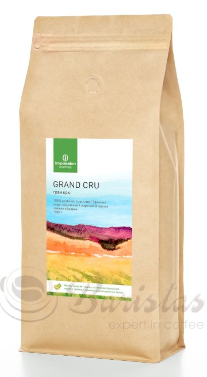 Impassion Grand Cru 1 кг кофе в зернах арабика свежая обжарка