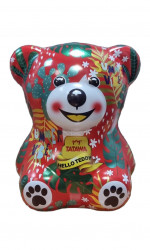 Tatawa Печенье Сдобное Мишка Hello Teddy с Шоколадным Кремом 144 г Жесть