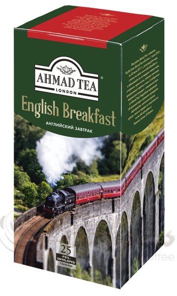 Ahmad English Breakfast 2г Х 25 пак черный