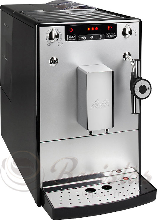 Melitta  CaffeO  SOLO Perfect Milk (957-103) серебро, автоматическая кофемашина
