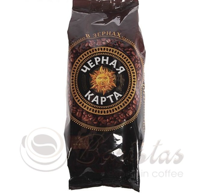 Черная карта 1 кг кофе в зернах пакет (5)
