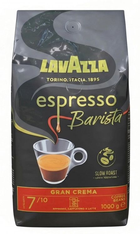 Lavazza Espresso Barista Gran Crema кофе в зернах 1 кг пакет