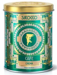 Sirocco Crema 250г кофе в зернах ж/б