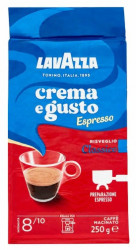 Lavazza Crema e Gusto Espresso Classico кофе молотый 250г в/у