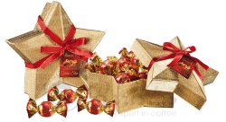 Vanoir Иль Ровере Звезда Золотая коллекция 255г конфеты новогодняя упаковка