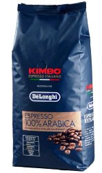 Kimbo Delonghi Espresso 100% Arabica кофе в зернах 1кг