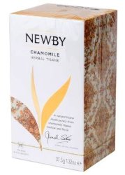 Newby Chamomile 1,5г х 25 пак травяной чай картонная упаковка 37,5 г