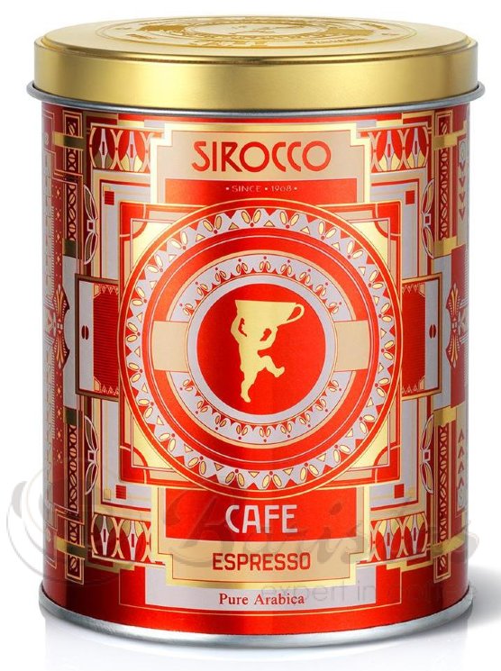 Sirocco Espresso 250г кофе в зернах ж/б