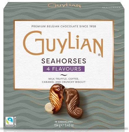Guylian Морские коньки ассорти 154 г конфеты шоколадные