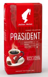 Julius Meinl Prasident / Classic Collection 1кг кофе в зернах арабика/робуста пакет